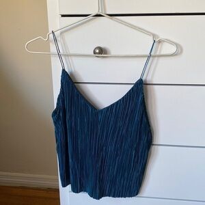 Urban Outfitters Silence + Noise teal tank top, size S